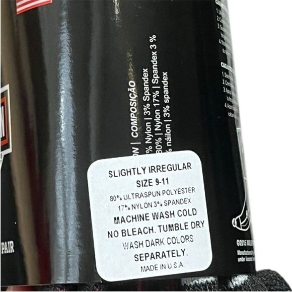 Harley-Davidson Black and Fuchsia Boot Socks, 2 Pairs, Size M, NWT - Picture 7 of 8